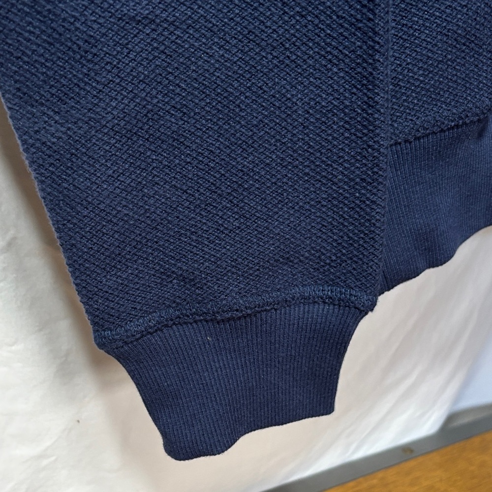 J. Crew Men's Navy Zip-Up Sweater - Picture 5 of 5